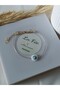 Nazar Beaded Natural Stone Women's Bracelet Gold Cobra Chain Friendship Luck Bracelet - 7