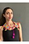 Hand Knitted Motif Women's Shirt Clothing Accessory Collar - 3