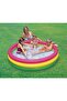 3-Ring Multicolor Inflatable Baby Pool - 114x25cm, 118L - 4