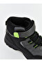 Anthracite Lace and Velcro Baby Boy Boots - 6