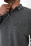 Men's Plus Size Winter Loose Smoked Polo Neck Sweater - 5