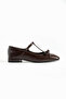 Lorey Women's Bowknot Ballet Loafer Brown