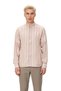 Men's Slim Fit Button Collar Striped Long Sleeve Woven Shirt Business and Social Environments Aesthetic - 4