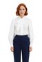 Women's Scarf Detailed Halter Neck Regular Fit Long Balloon Sleeve Woven Shirt Stylish and - 4