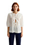 Women's Lace Shirt Functional Durable Quality Comfortable Aesthetic Premium Modern Casual - 4