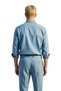 Unisex Regular Fit Cotton Linen Look Long Sleeve Shirt Offers Everyday Elegance Aesthetic - 5