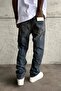 Men's Baggy Fit Blue Denim Jean Trousers Ke-966 - 3