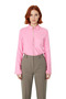 Women Textured V-Neck Long Sleeve Shirt Functional Durable Quality Comfortable Aesthetic Sports - 4