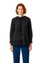 Women's Peter Pan collar Lace Detailed Long Sleeve Pleated Ruffled Woven Shirt Comfortable and Stylish Look - 4