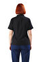 Women's Plus Size Zippered Short Sleeve Woven Shirt Stylish and Comfortable Design Functional Sports - 5