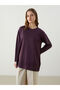 Crew Neck Embroidered Women's Tunic