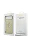 iPhone 17 Air Compatible Case Original Licensed Grained Text Logo Cover Green - 8