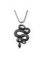 Snake Yılan Design S+ Quality 316L Stainless Tarnish-Free Steel Necklace - 2