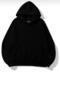 Hooded Inside Polar 911 Printed Black Unisex Hoodie Sweatshirt - 2