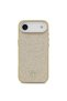 iPhone 17 Air Compatible Case Licensed M-Safeli Metal Camera Frame Triangle Logo Glitter Gold - 3