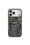 iPhone 17 Pro Max Compatible Case Licensed M-Safe Featured Python Pattern Cover with Text Logo Black - 3