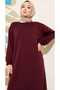 Plain Cord Belt Dress - 2