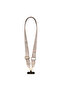 Original Licensed Stoned 4g Metal Logo Cross Body Phone Strap 150cm Pink