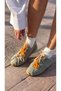 Luxe Genuine Leather Women's Sports Shoes - 3