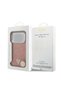iPhone 17 Pro Compatible Case Licensed M-Safeli Metal Camera Frame Triangle Logo Glitter Pink - 8