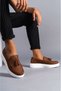 Slw154 blaze laceless tasseled leather men's daily sport classic shoe cbt - taba - 2
