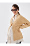 V-Neck Plain Long Sleeve Maternity Knitwear Cardigan - 2