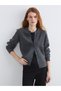 Rmz Gi̇yi̇m Farkiyla Zero Roba Collar Stone Detailed Women's Knitwear Cardigan