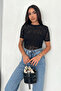 Women's Lace Short Sleeve Blouse – Bold Grace - 2