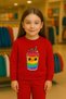 Children's Team Sweatshirt Colorful Cup B Printed Girls Boys Crew Neck 3-4-5-6-7-8-9-10-11-12Years