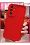 Scarlet Red Edges Thick Pan Silicone Case for Samsung Galaxy A17