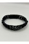 Genuine Leather Onyx Natural Stone Men's Bracelet - 7