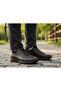 100% Genuine Leather Casual Sneaker Black Daily Shoes - 4