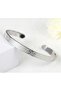Ayetel Kürsi Bracelet – Silver Color, Stainless Steel Adjustable Unisex Design - 3