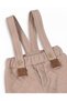 Turtleneck Badili Embroidered Beret Salopet Winter Unisex 3-Piece Baby Set - 3