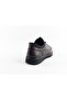 100% Genuine Leather Casual Sneaker Black Daily Shoes - 3