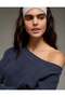 AE Big Hug Off-The-Shoulder Waffle Sweatshirt - 5