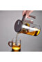 Automatic Glass Teapot and Set of 2 Cups - 5