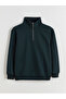 Peak New Season Zippered Stand Collar Men's Thick Sweatshirt - 5