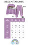 Girl's Leopard Stripe Tracksuit Set 3-14 Years 12271 - 2