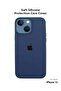 غطاء سيليكون متوافق مع الشعار لهاتف Apple iPhone 13