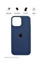 غطاء سيليكون متوافق مع الشعار لهاتف Apple iPhone 13 - 2
