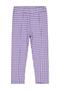 Houndstooth Pattern 10-13 Years Old Leggings - Lilac 10-11 Years Old