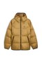 Hooded down Puffer Men's Yellow Casual Style Coat 68838269 - 4
