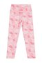 Civil Girls' Leopard Printed Leggings |   Lycra Single Jersey Printed with Shardon Pattern |   School Nursery and Daily Use - Pink - 2
