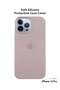 غطاء سيليكون متوافق مع الشعار لجهاز Apple iPhone 13 Pro
