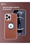 غطاء حماية مع عدسة شعار مرئية لهاتف Apple iPhone 12 Pro - 3