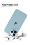 غطاء سيليكون متوافق مع الشعار لجهاز Apple iPhone 13 Pro - 4