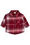 Lumberjack 6-18 Months Shirt - Burgundy