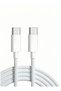 كابل بيانات مضفر USB C إلى USB C بقوة 60 وات، بطول 2 متر، مع تقنية PD 3.0 و3 أمبير، وكابل من النوع C