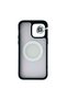iPhone 16 Pro Max Black Shockproof Magsafe Case Compatible Premium Back Case Reinforced Protection - 5